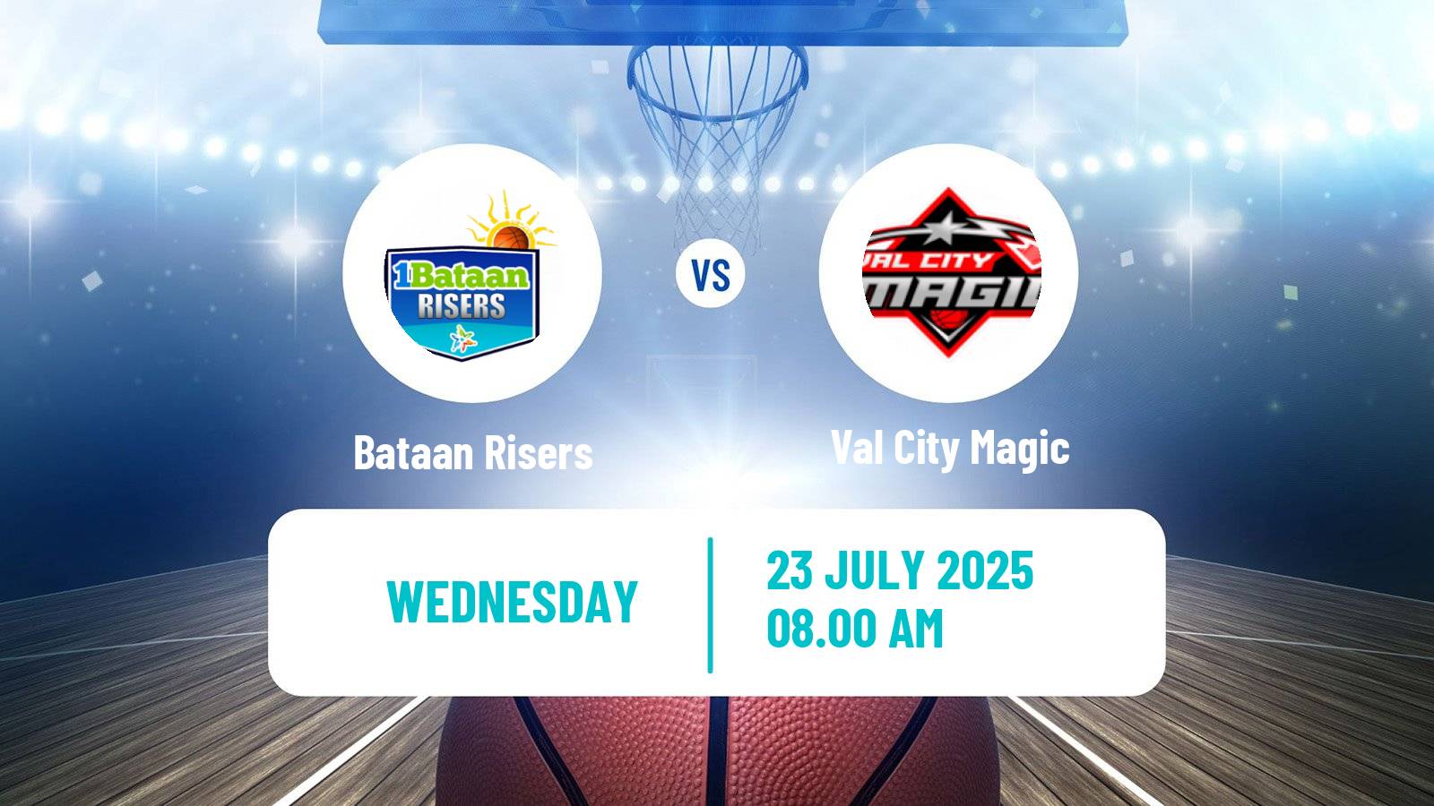 Basketball Philippines MBPL  Bataan Risers - Val City Magic