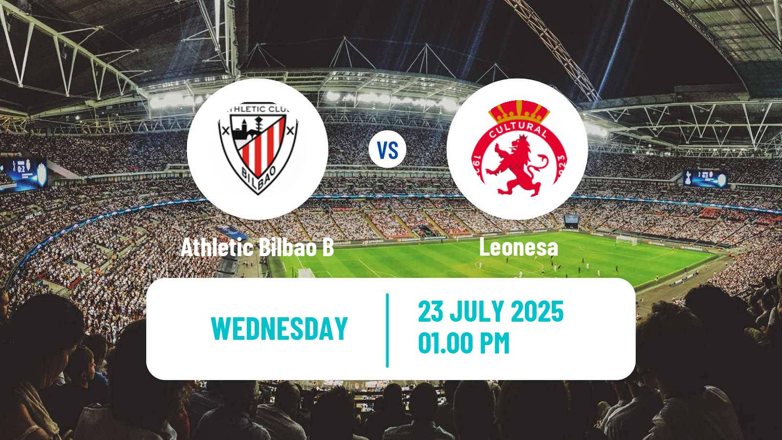 Football Club Friendly Athletic Bilbao B - Leonesa