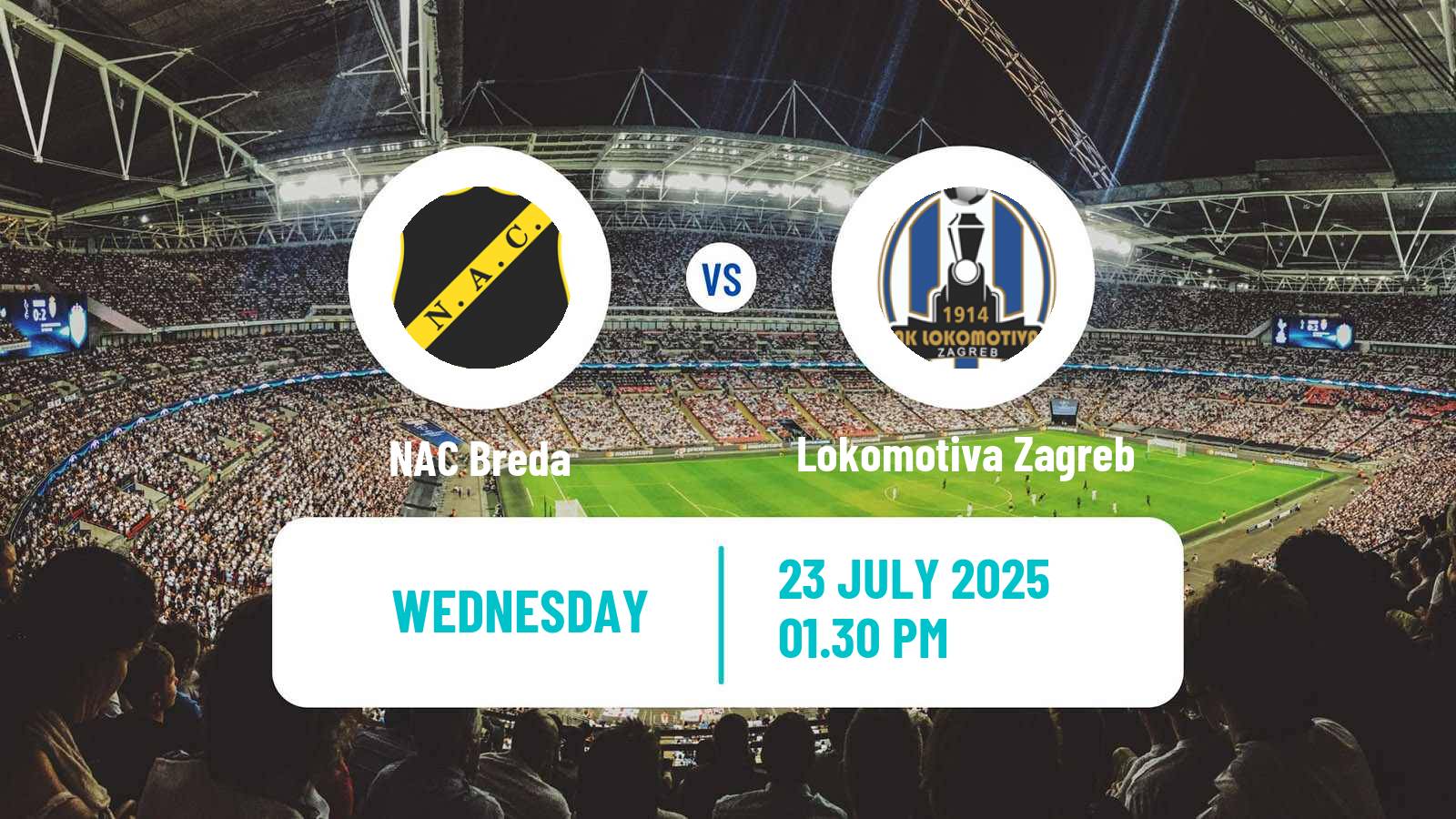 Football Club Friendly NAC Breda - Lokomotiva Zagreb