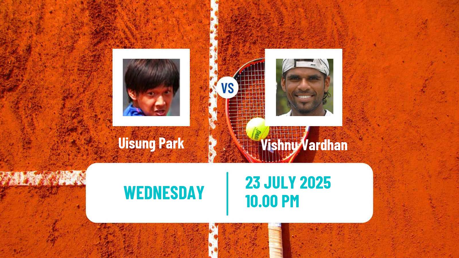 Tennis ITF M15 Nakhon Pathom 2 Men Uisung Park - Vishnu Vardhan