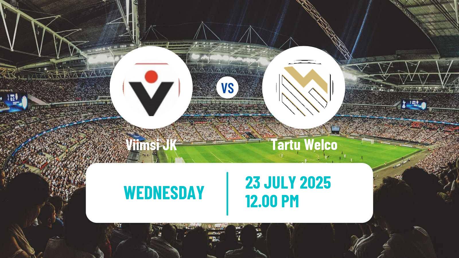 Football Estonian Esiliiga Viimsi JK - Tartu Welco