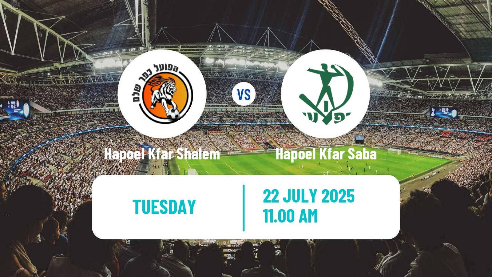 Football Club Friendly Hapoel Kfar Shalem - Hapoel Kfar Saba