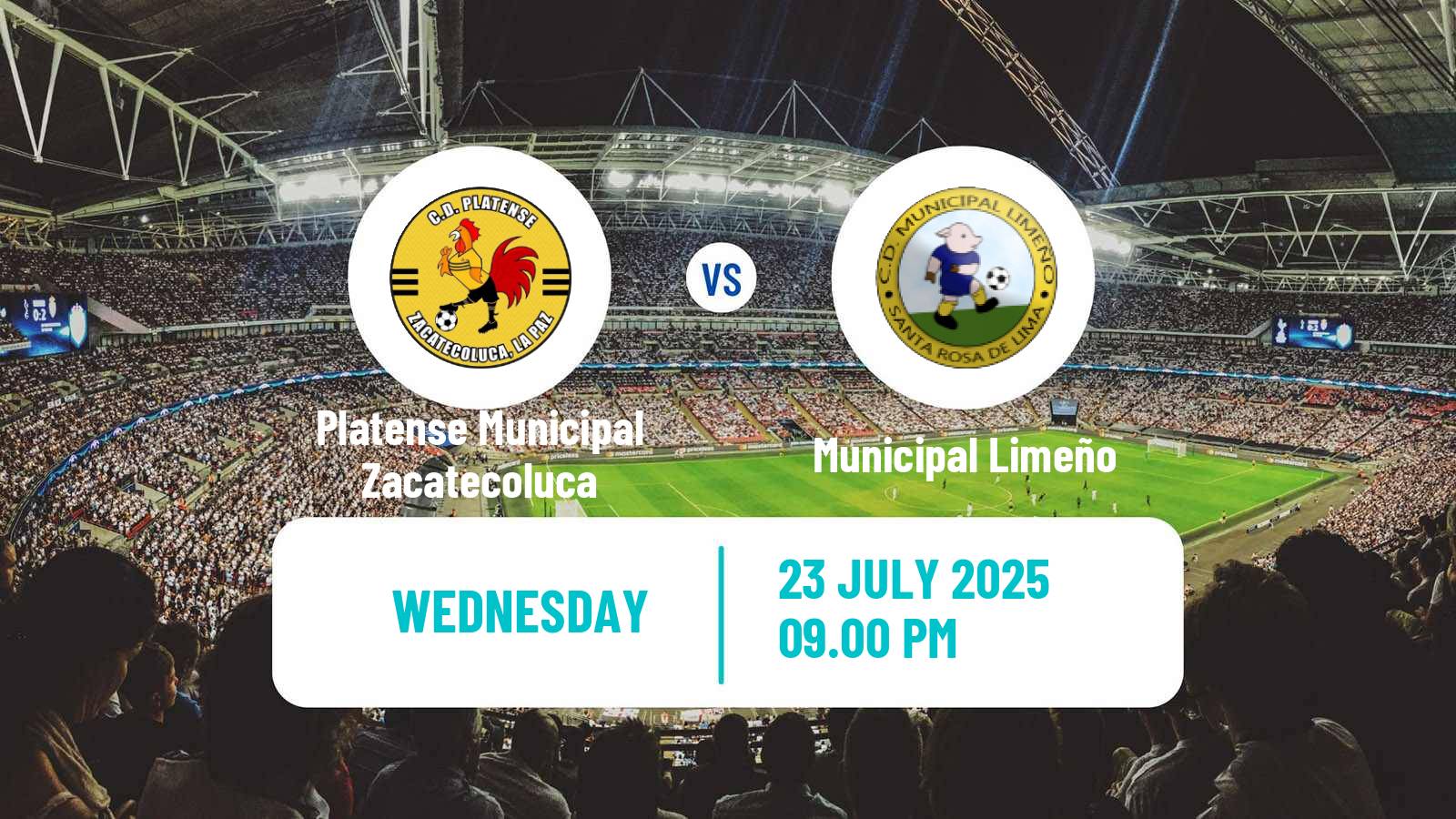 Football El Salvador Primera Division Platense Municipal Zacatecoluca - Municipal Limeño