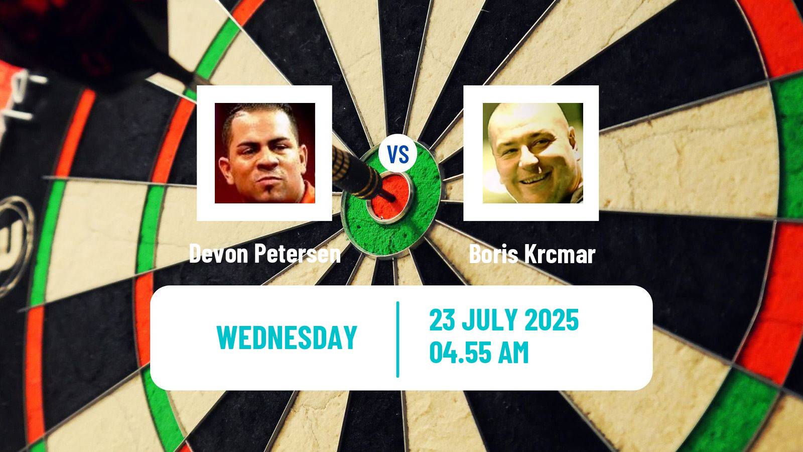 Darts Modus Super Series Devon Petersen - Boris Krcmar
