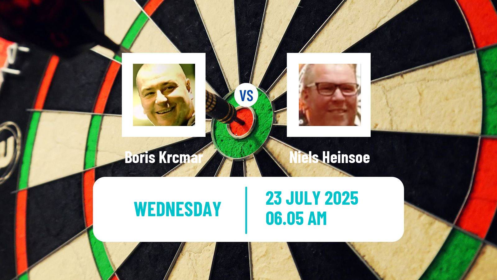 Darts Modus Super Series Boris Krcmar - Niels Heinsoe