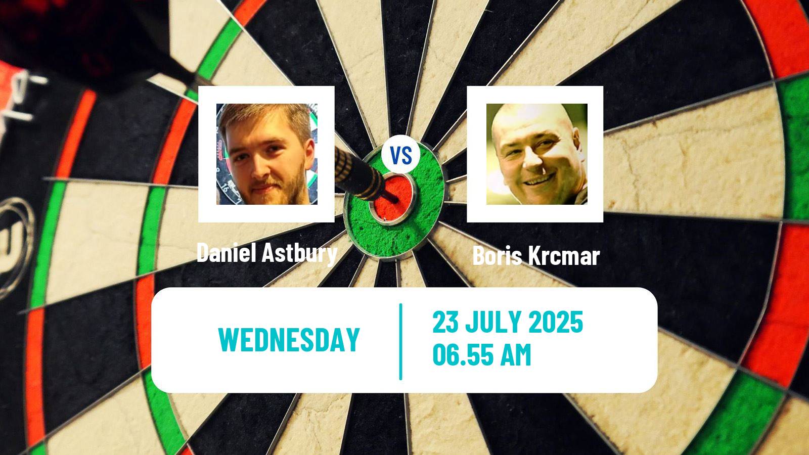 Darts Modus Super Series Daniel Astbury - Boris Krcmar