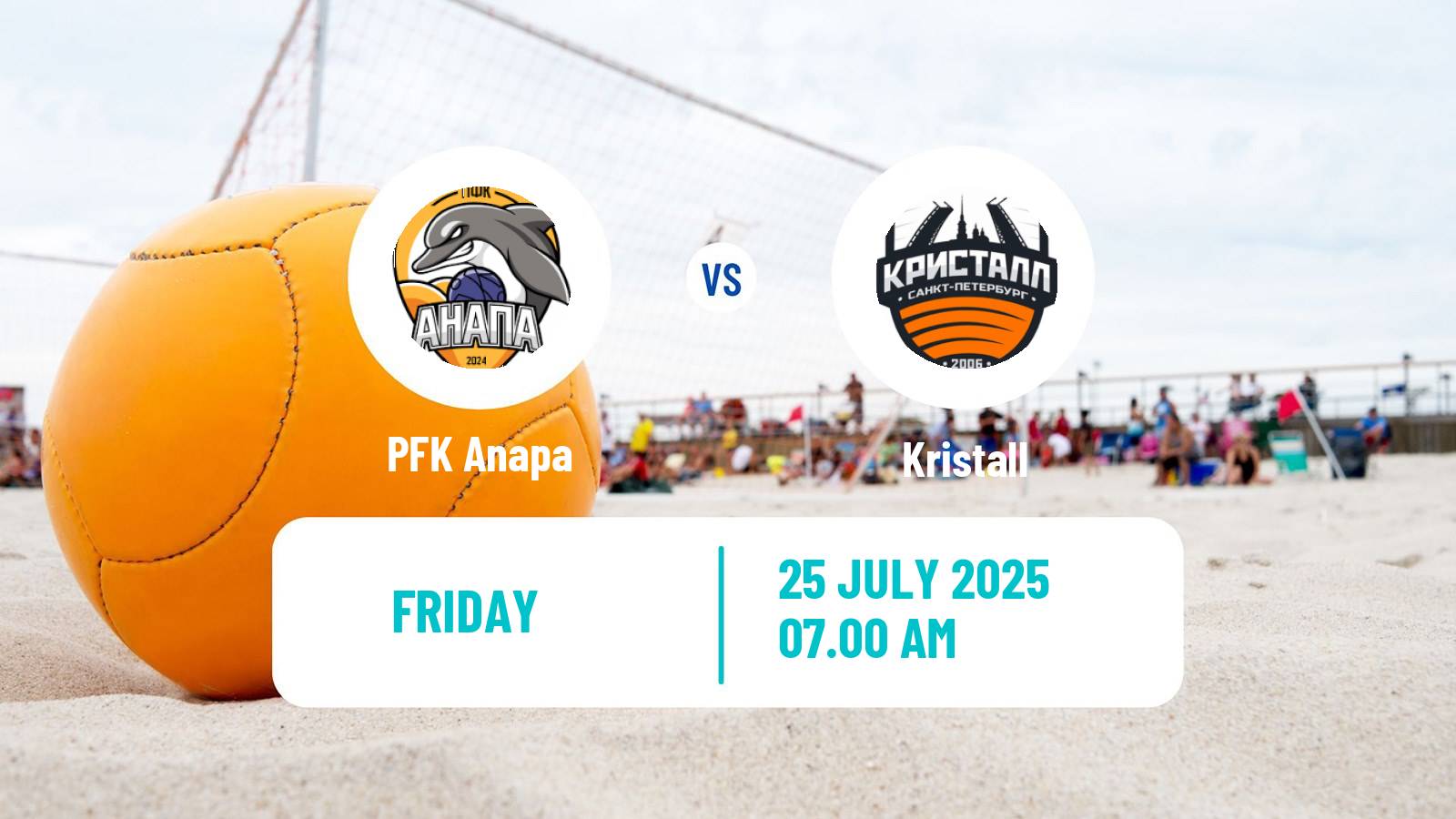 Beach soccer Superliga Anapa - Kristall