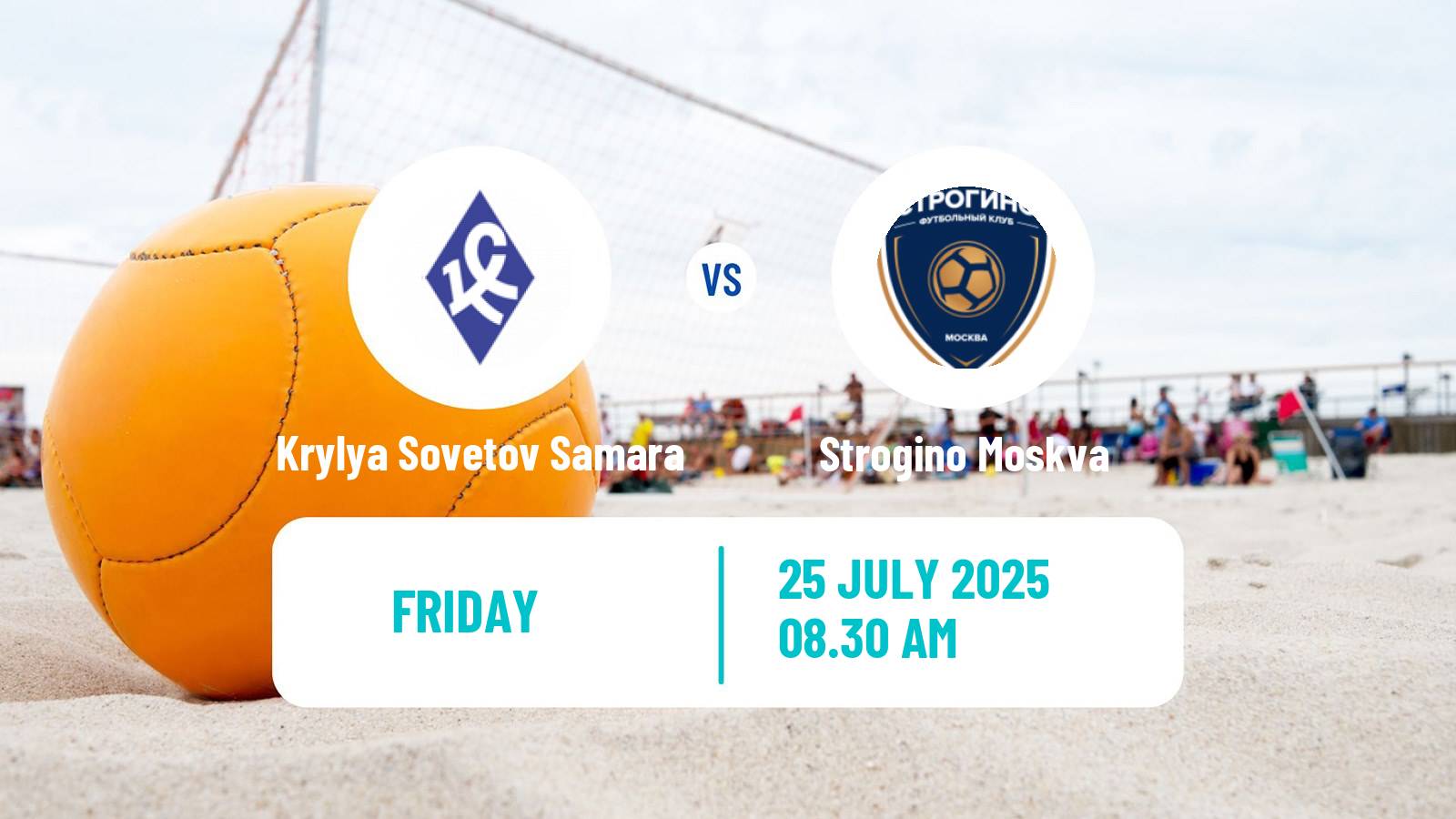 Beach soccer Superliga Krylya Sovetov Samara - Strogino Moskva