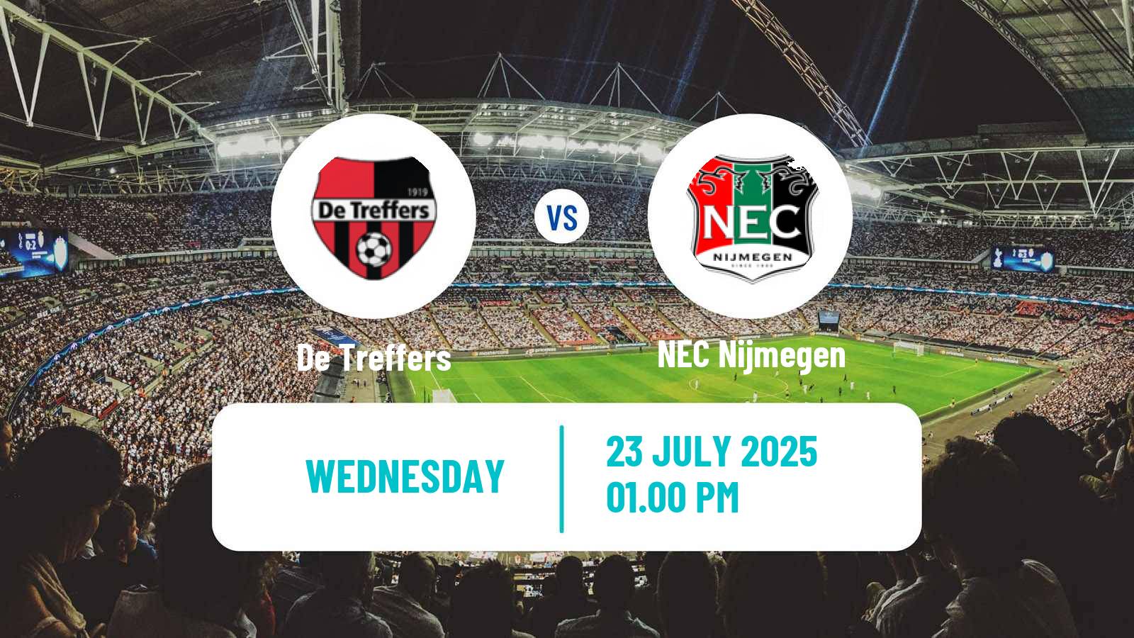 Football Club Friendly De Treffers - NEC Nijmegen