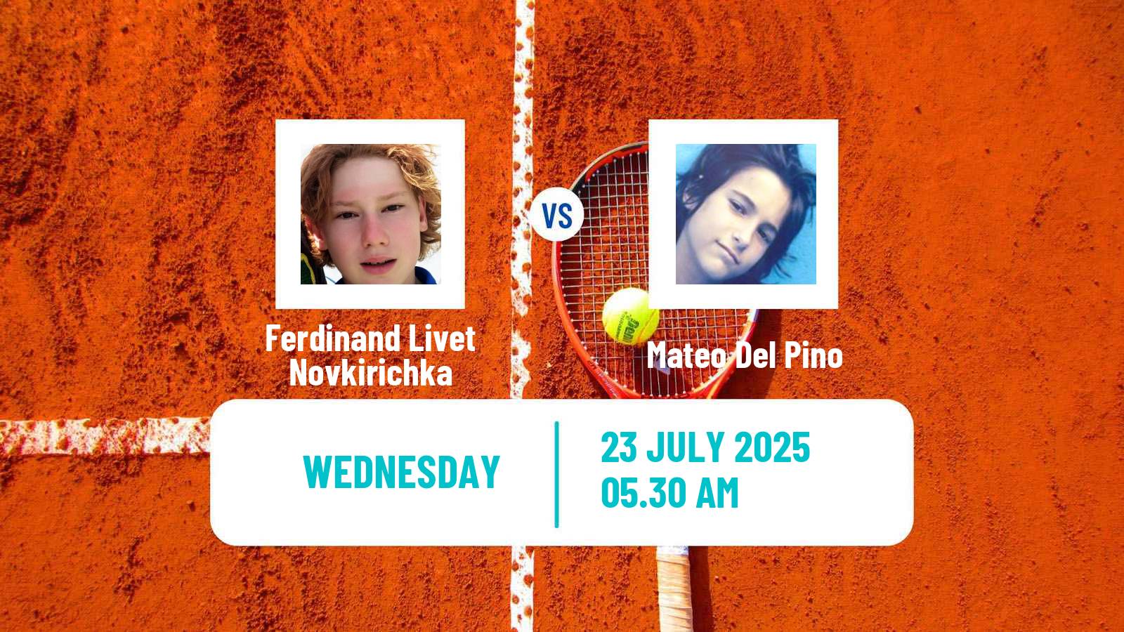Tennis ITF M15 Kursumlijska Banja 12 Men Ferdinand Livet Novkirichka - Mateo Del Pino