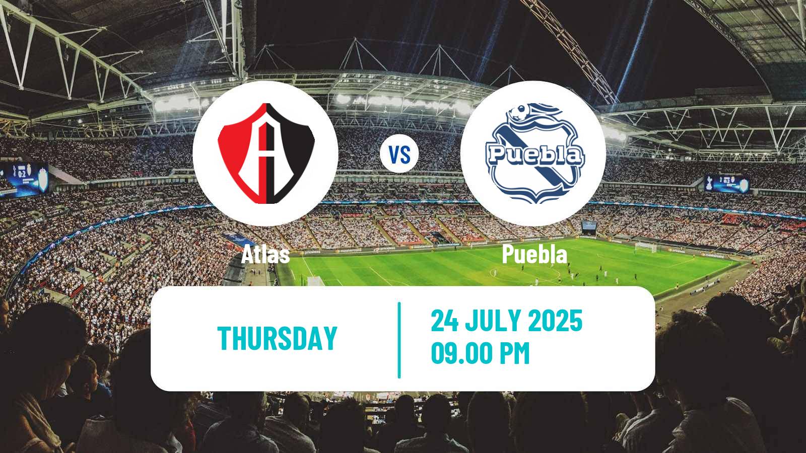 Football Mexican Liga MX Women Atlas - Puebla