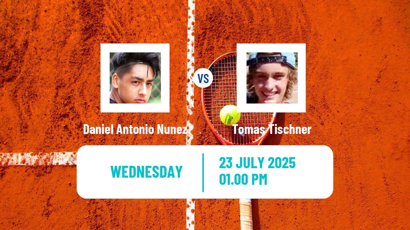Tennis ITF M15 Santiago 3 Men Daniel Antonio Nunez - Tomas Tischner