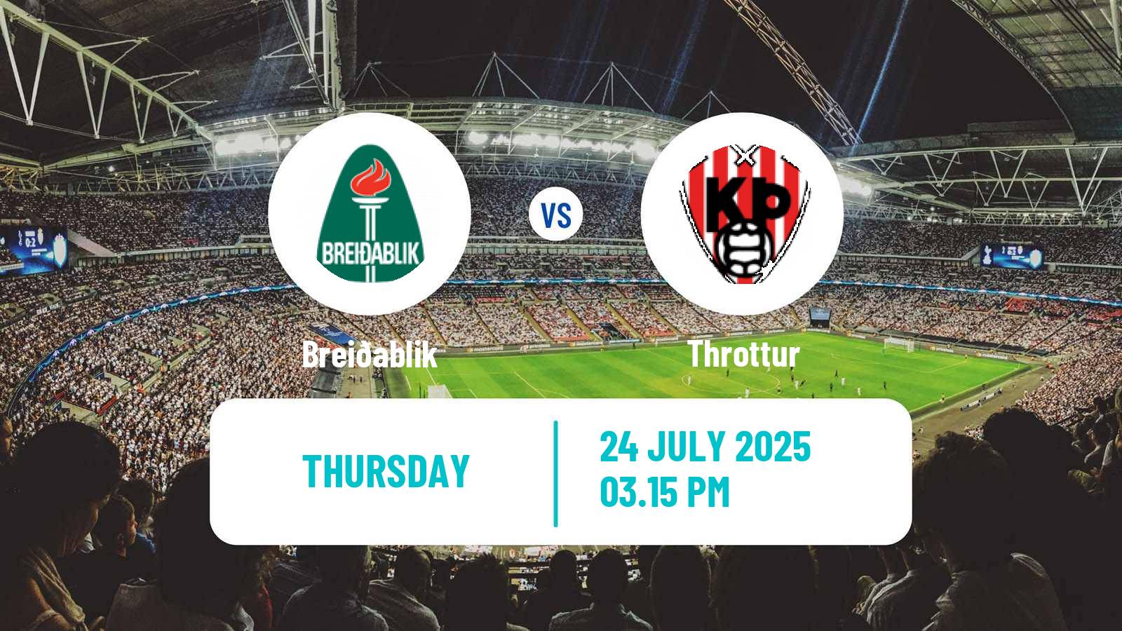 Football Icelandic Urvalsdeild Women Breiðablik - Throttur