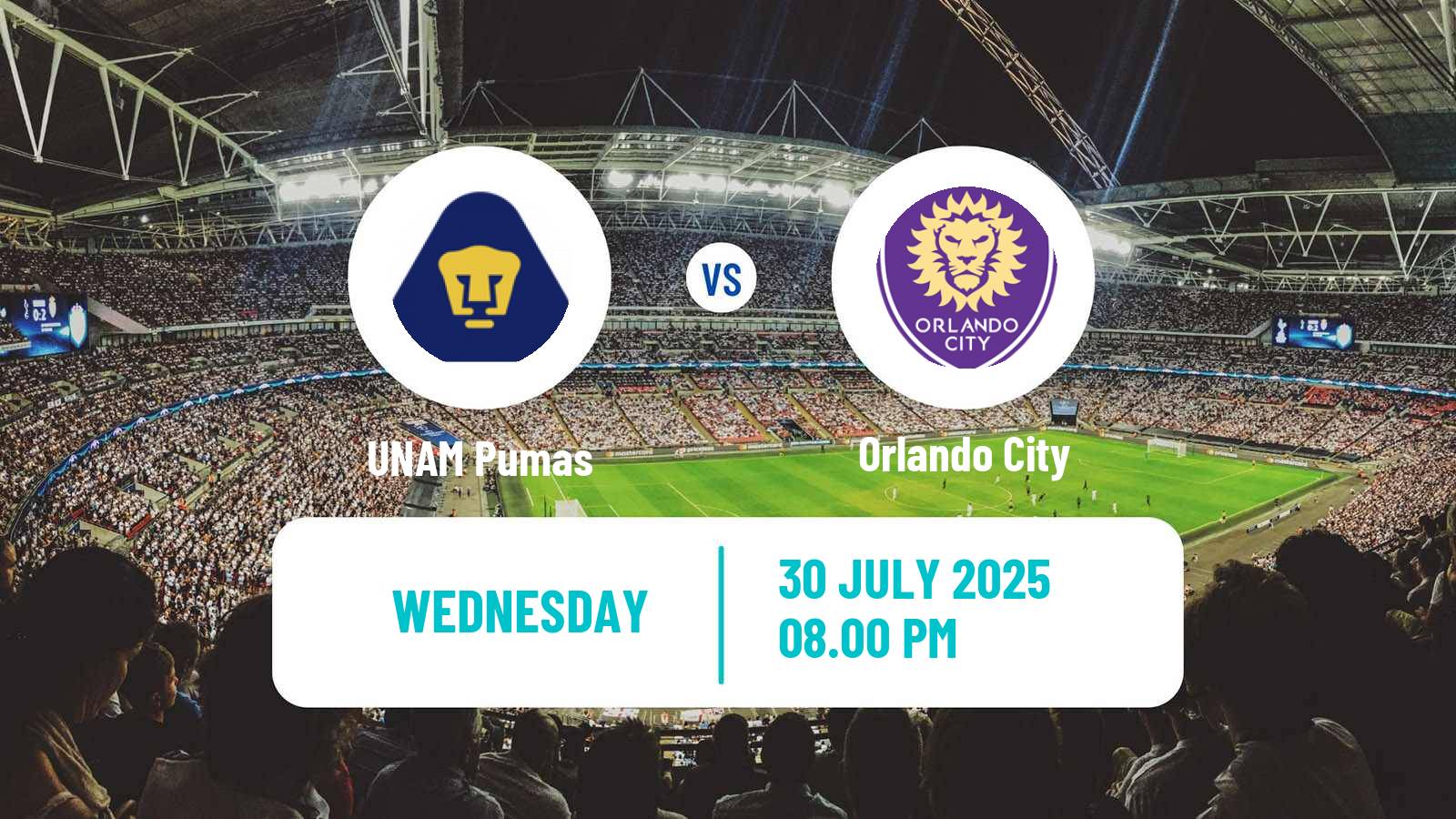 Football CONCACAF League Cup UNAM - Orlando City