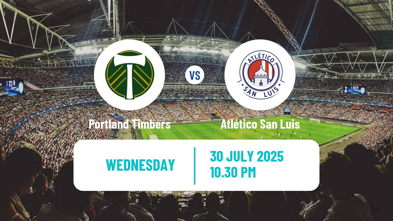 Football CONCACAF League Cup Portland Timbers - Atlético San Luis