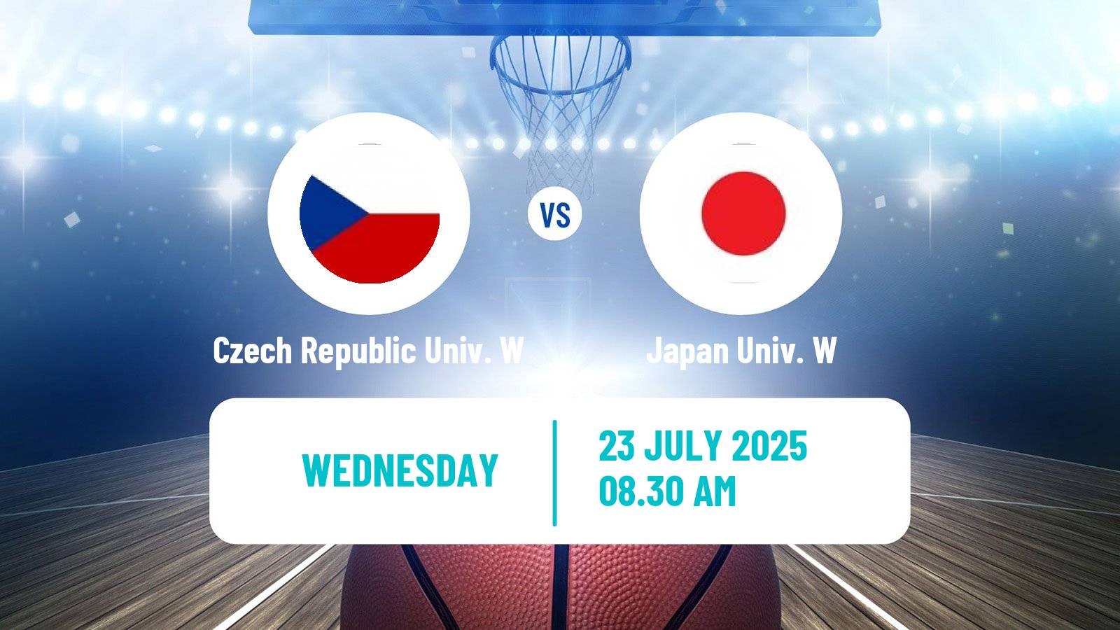 Basketball Universiade Basketball Women Czech Republic Univ. W - Japan Univ. W