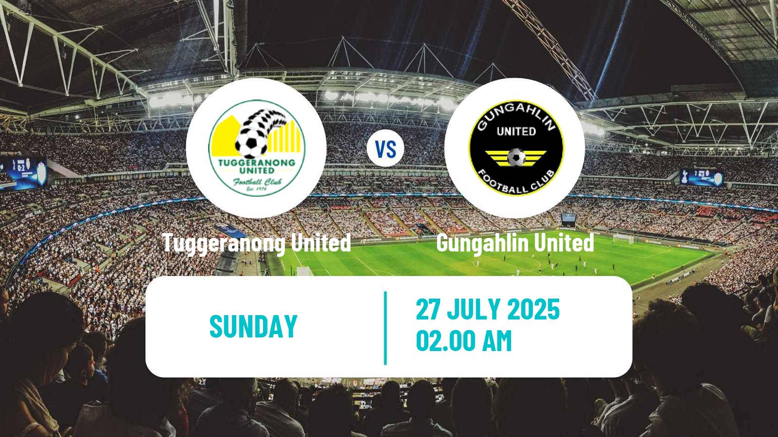 Football Australian NPL ACT Tuggeranong United - Gungahlin United