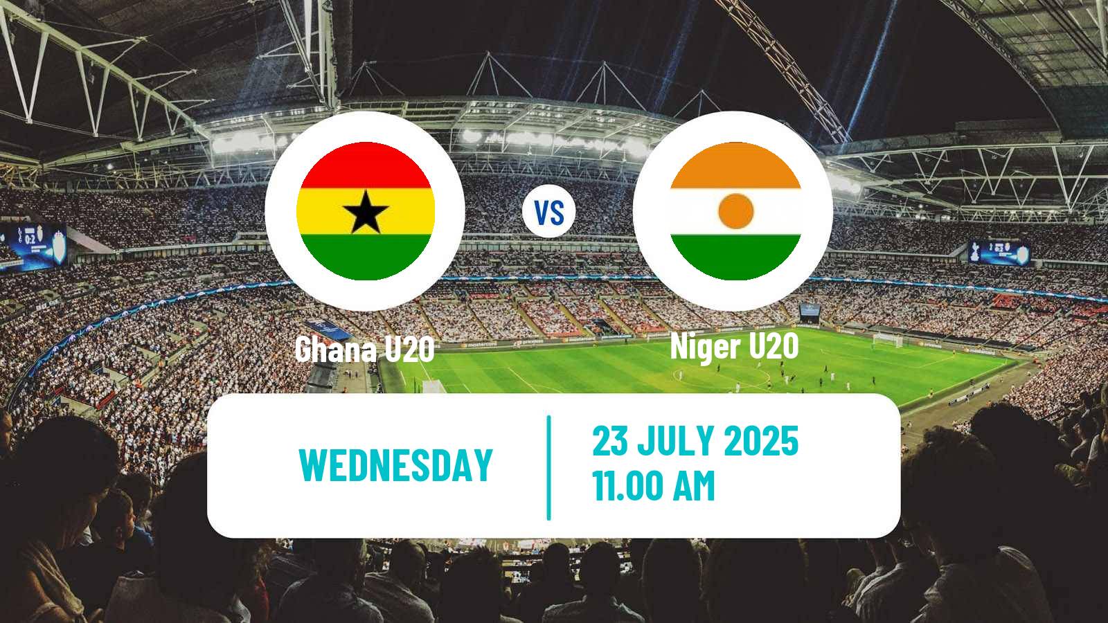Football Friendly Ghana U20 - Niger U20