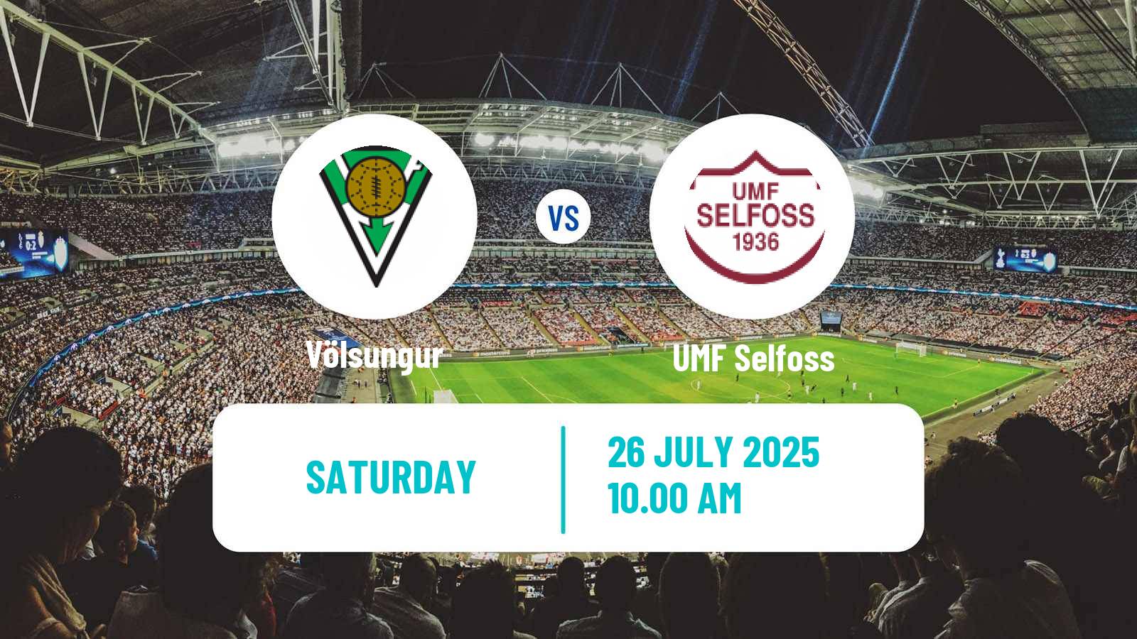 Football Icelandic Lengjudeildin Völsungur - Selfoss