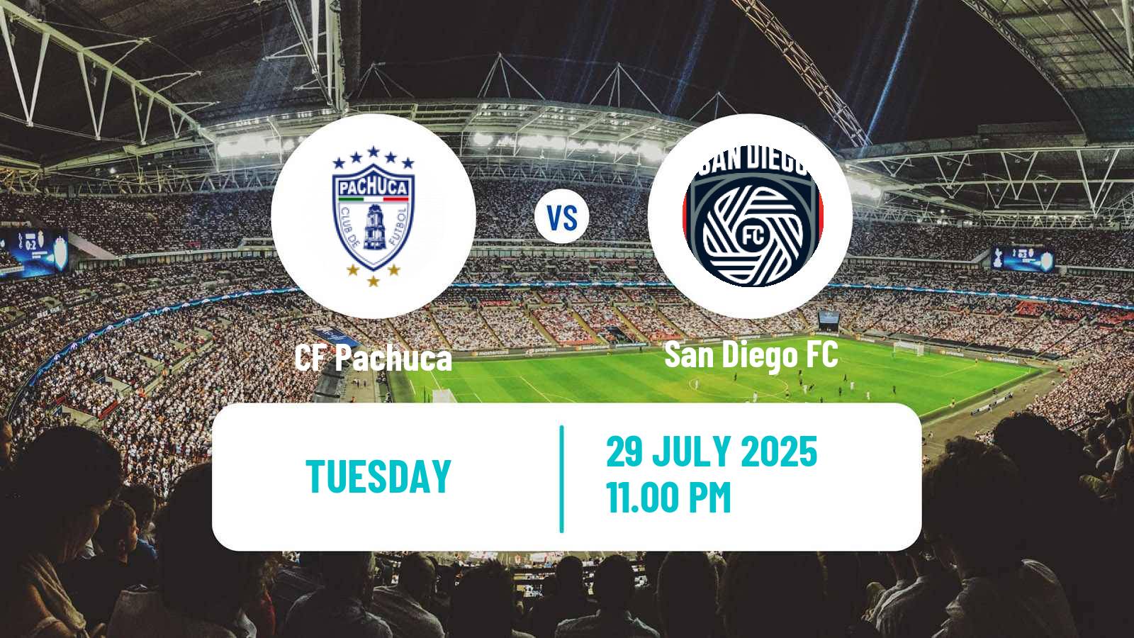 Football CONCACAF League Cup Pachuca - San Diego