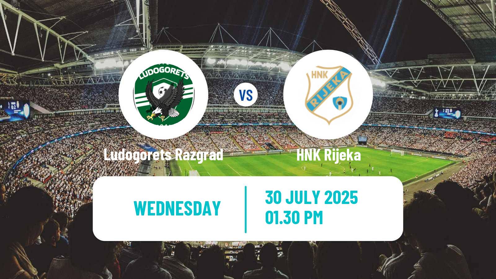Football UEFA Champions League Ludogorets Razgrad - Rijeka