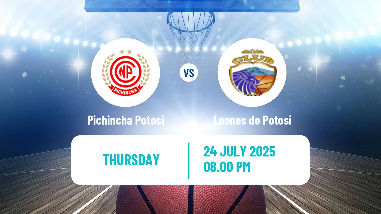 Basketball Bolivian Libobasquet Pichincha Potosi - Leones de Potosi