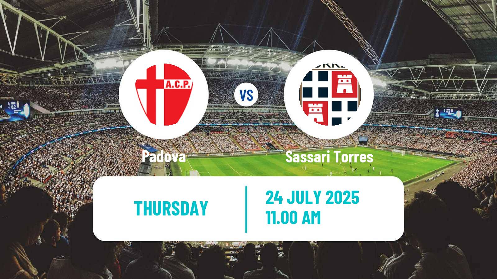 Football Club Friendly Padova - Sassari Torres