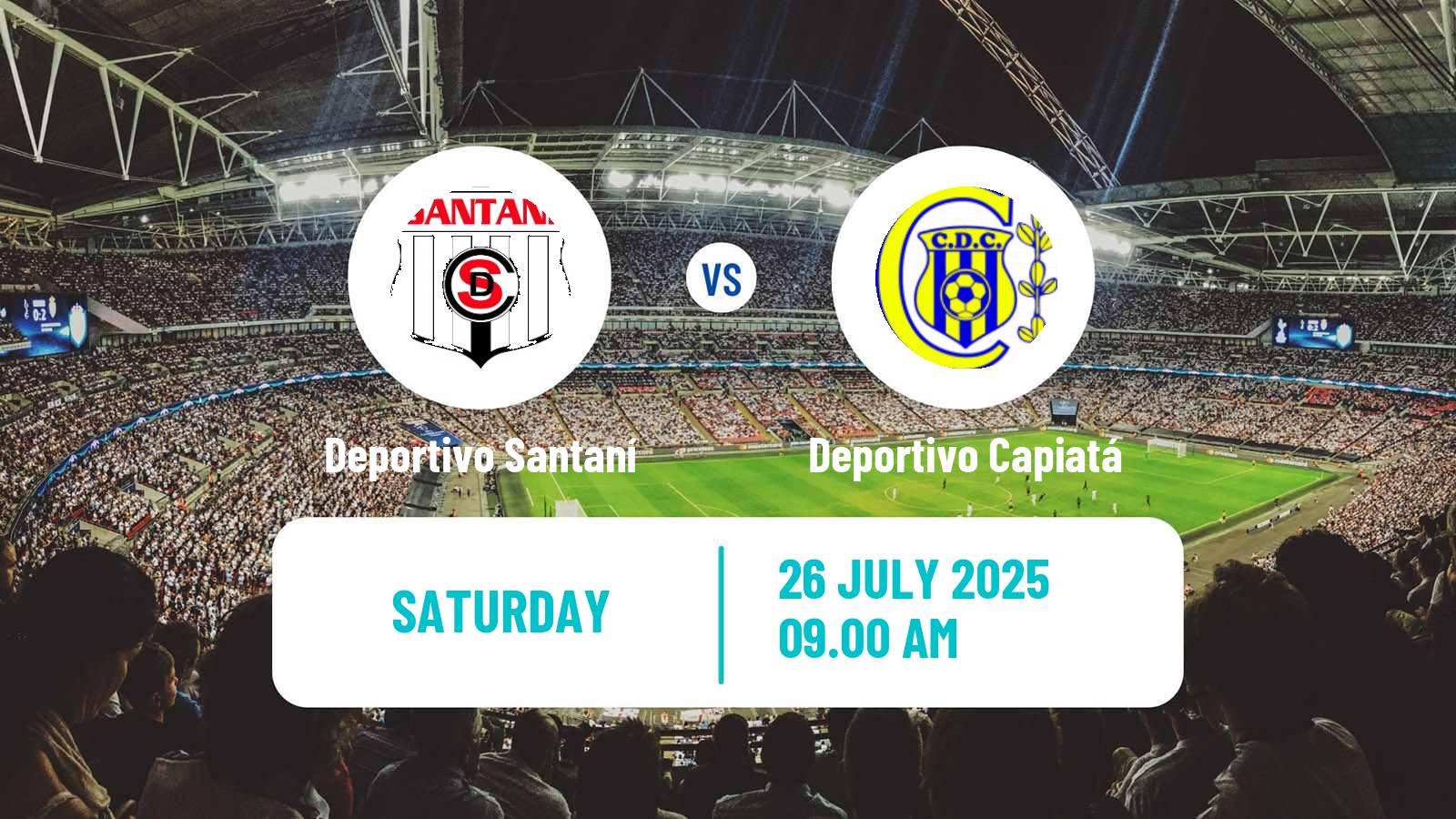 Football Paraguayan Division Intermedia Deportivo Santaní - Deportivo Capiatá