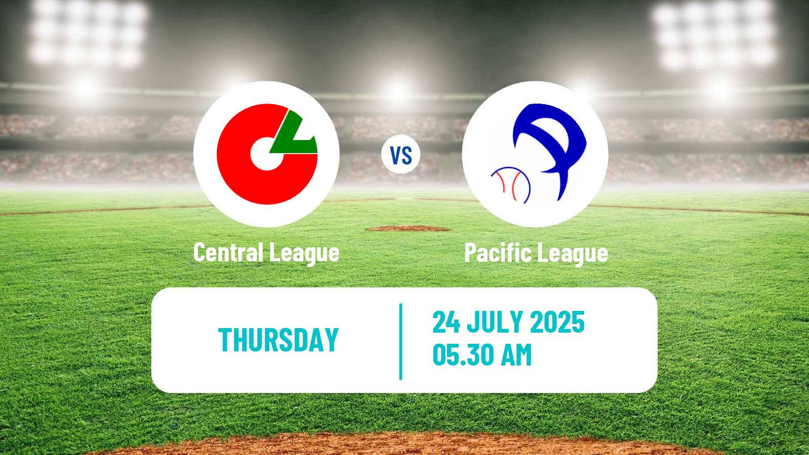 Baseball NPB Central League - Pacific League