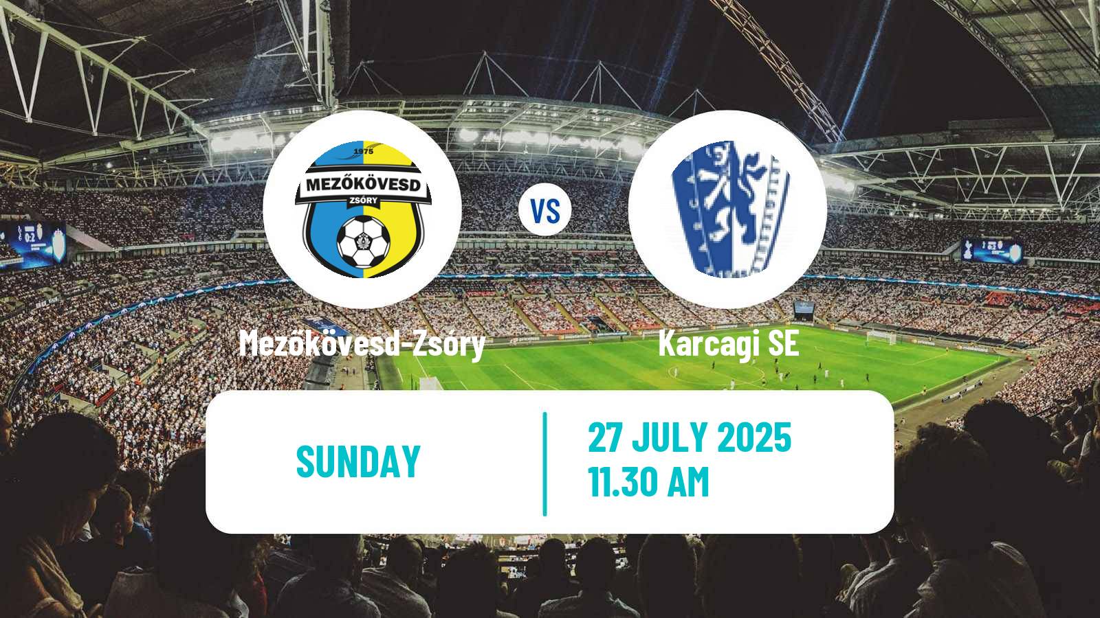 Football Hungarian NB II Mezőkövesd-Zsóry - Karcag