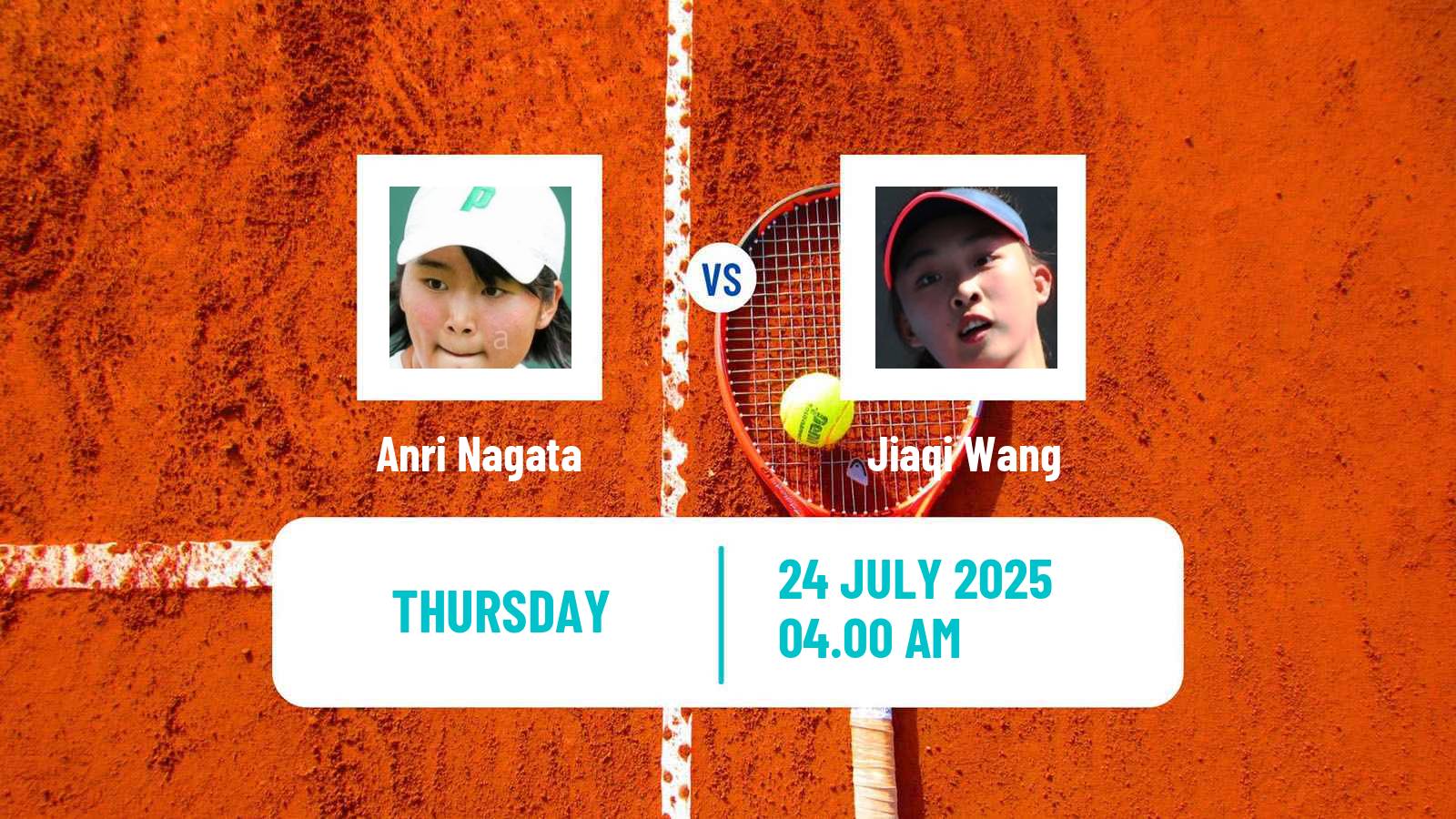 Tennis ITF W15 Luan 2 Women Anri Nagata - Jiaqi Wang