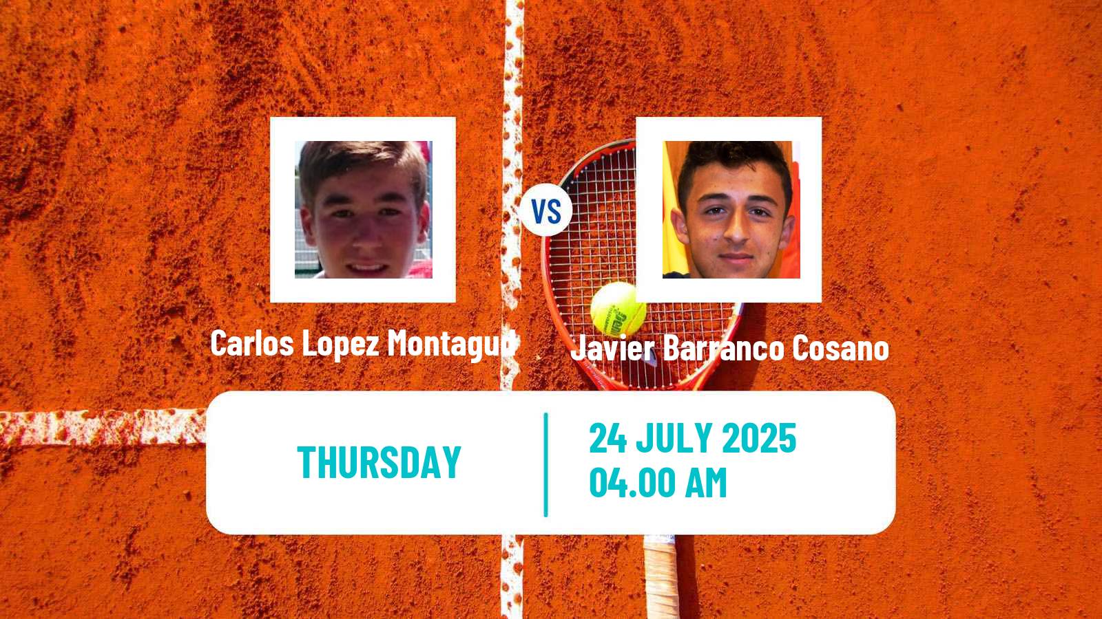 Tennis ITF M25 Denia Men Carlos Lopez Montagud - Javier Barranco Cosano