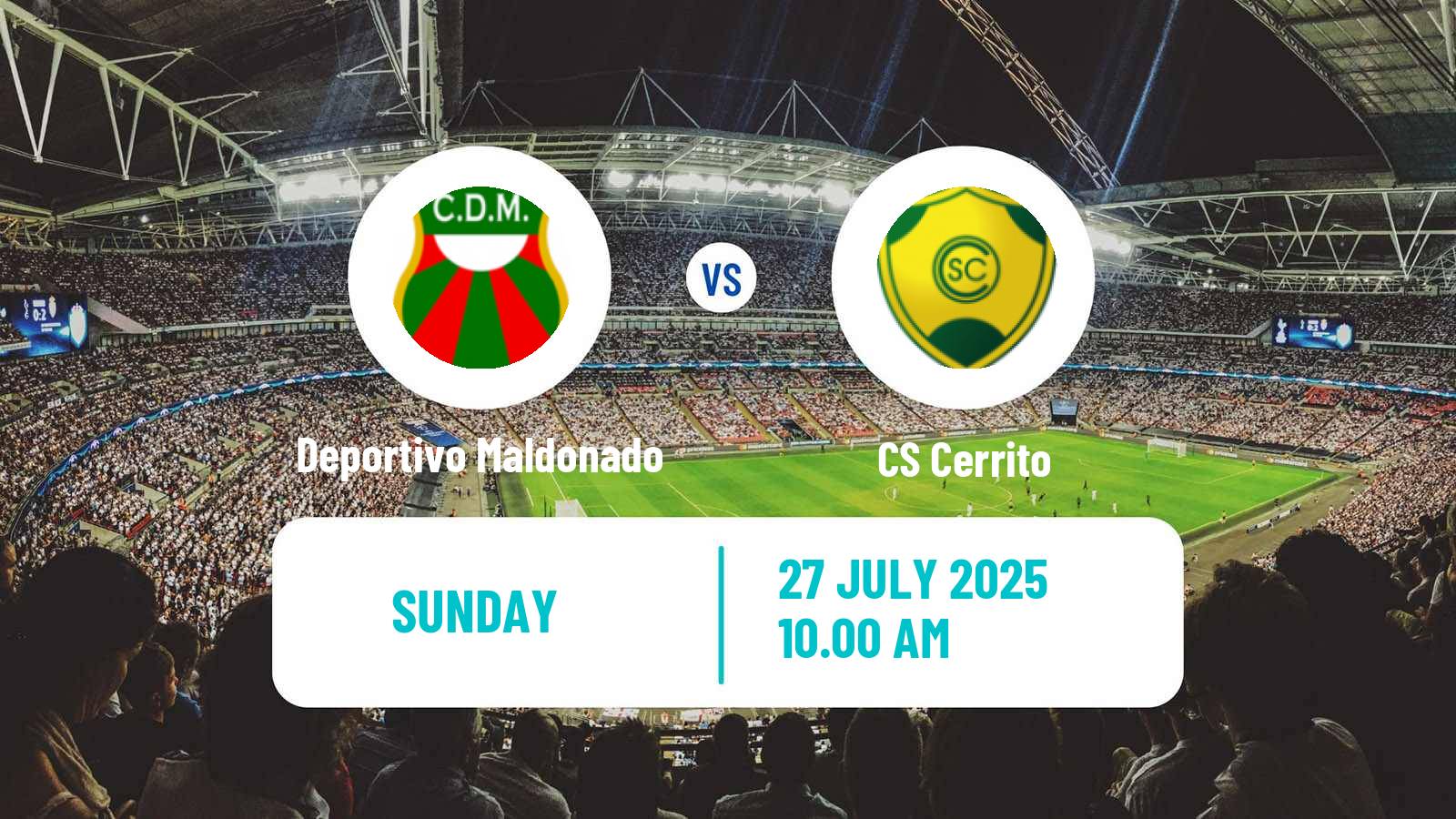 Football Uruguayan Segunda Division Deportivo Maldonado - Cerrito