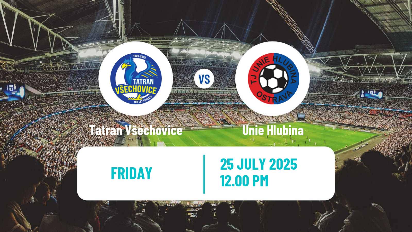 Football Czech Cup Tatran Všechovice - Unie Hlubina