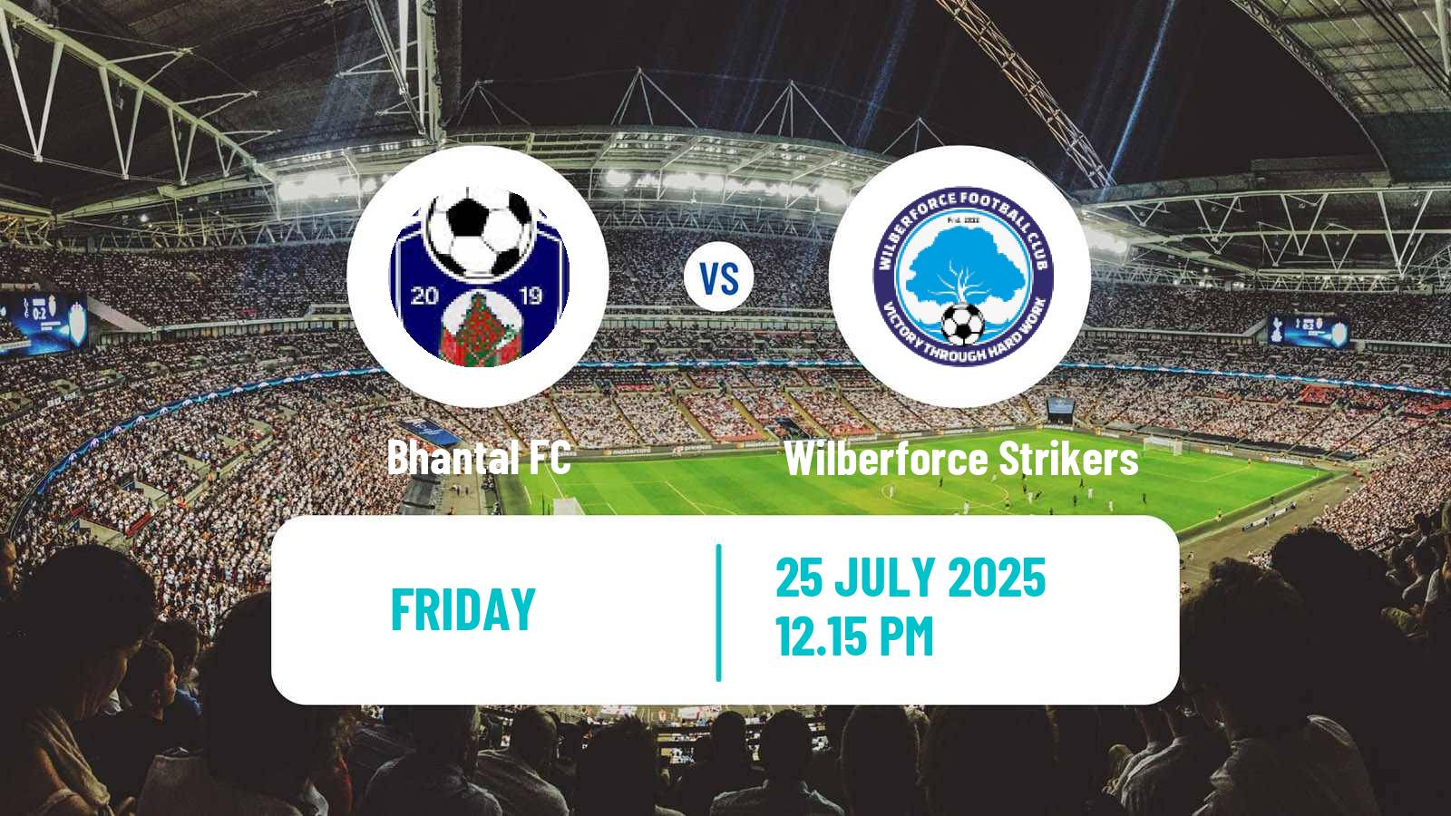 Football Sierra Leone Premier League Bhantal - Wilberforce Strikers