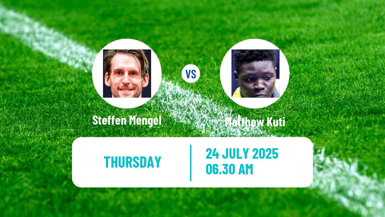 Table tennis Wtt Contender Lagos Men Steffen Mengel - Matthew Kuti