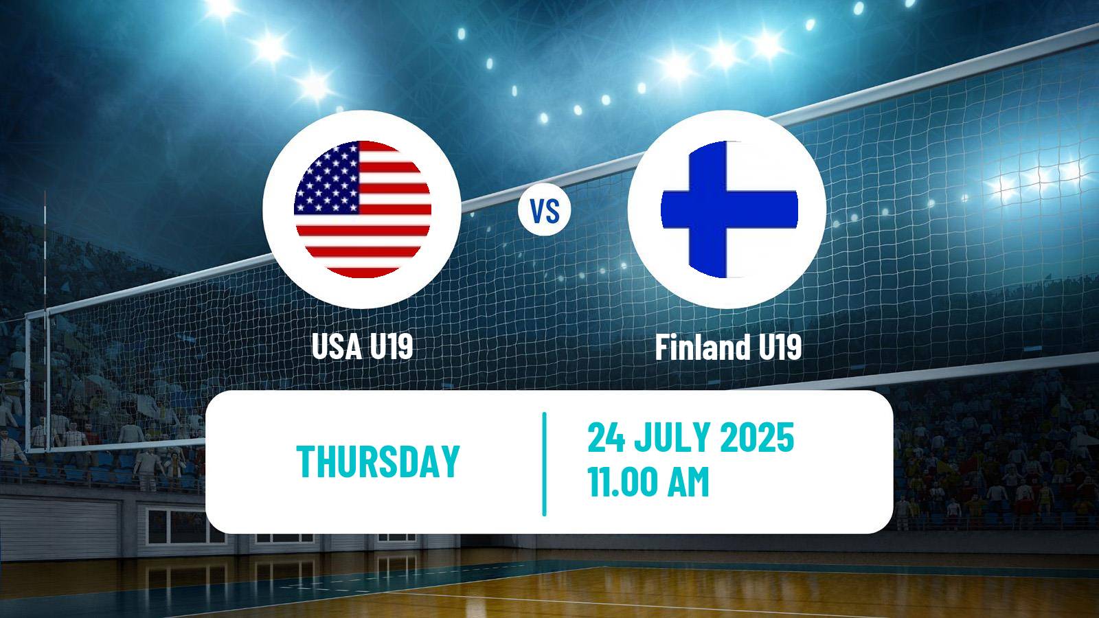 Volleyball World Championship U19 Volleyball USA U19 - Finland U19