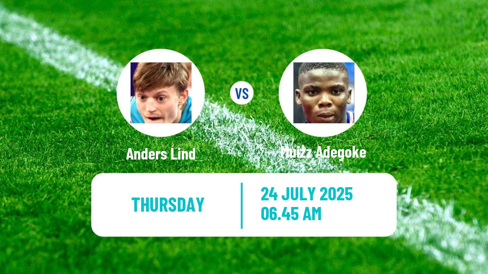 Table tennis Wtt Contender Lagos Men Anders Lind - Muizz Adegoke