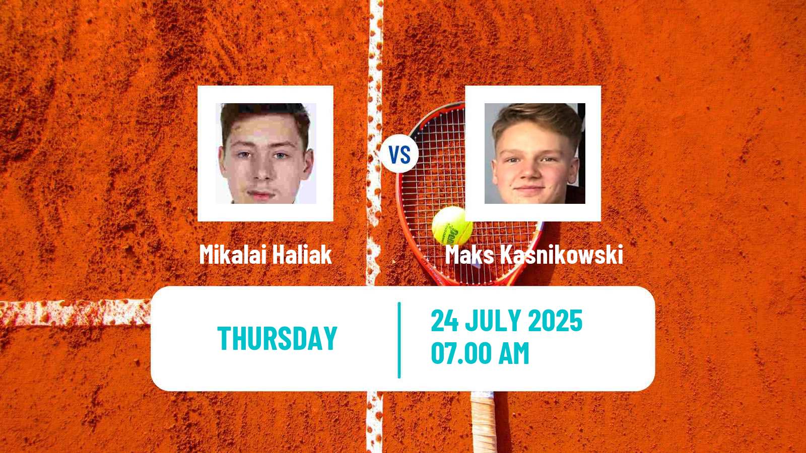 Tennis ITF M25 Metzingen Men Mikalai Haliak - Maks Kasnikowski