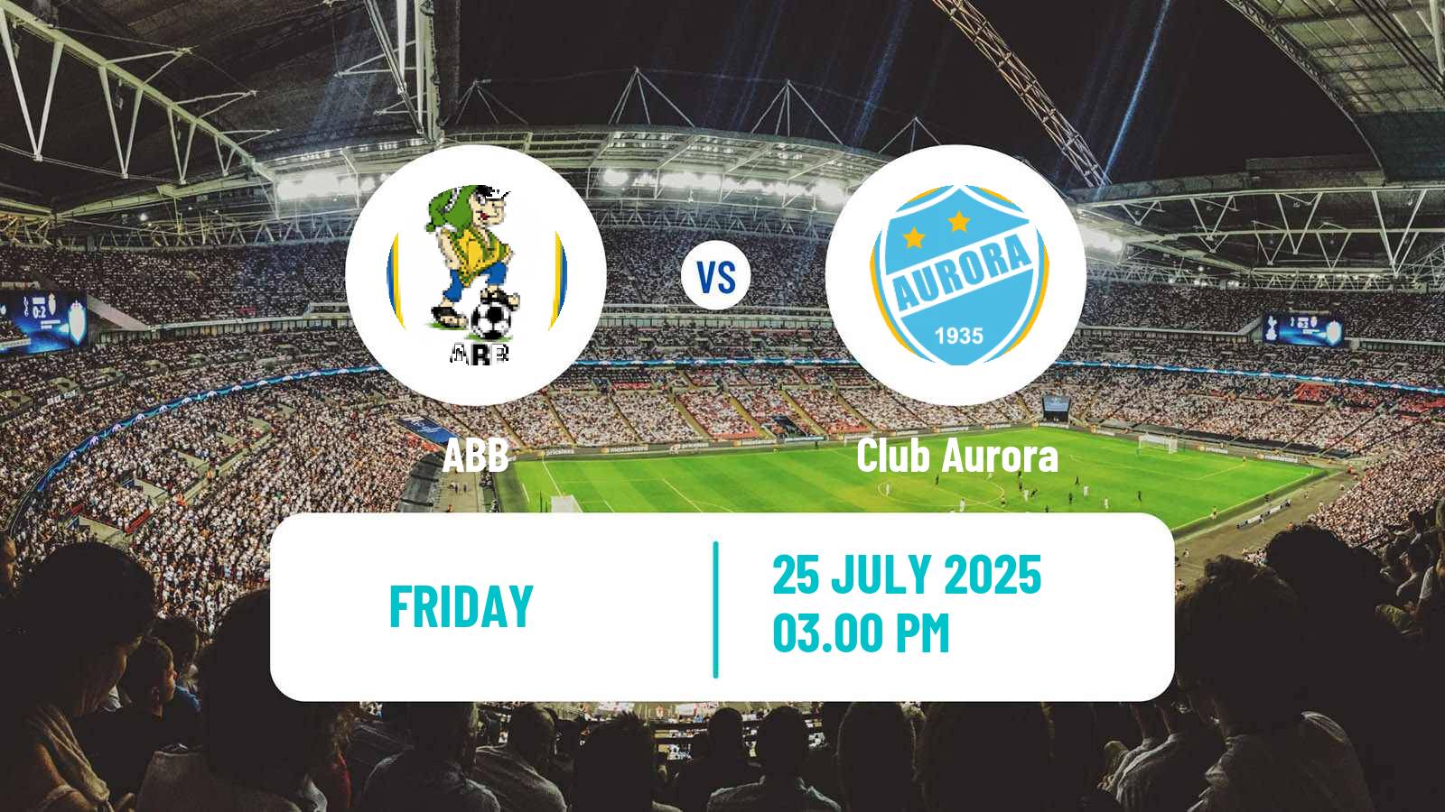 Football Bolivian League Cup ABB - Aurora