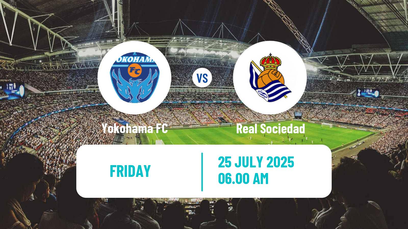 Football Club Friendly Yokohama FC - Real Sociedad