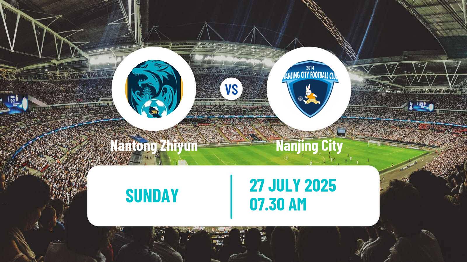 Football Chinese Jia League Nantong Zhiyun - Nanjing City