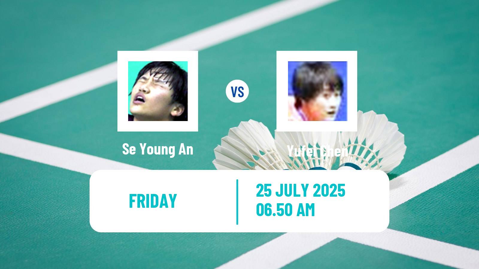 Badminton BWF World Tour Victor China Open Women Se Young An - Yufei Chen