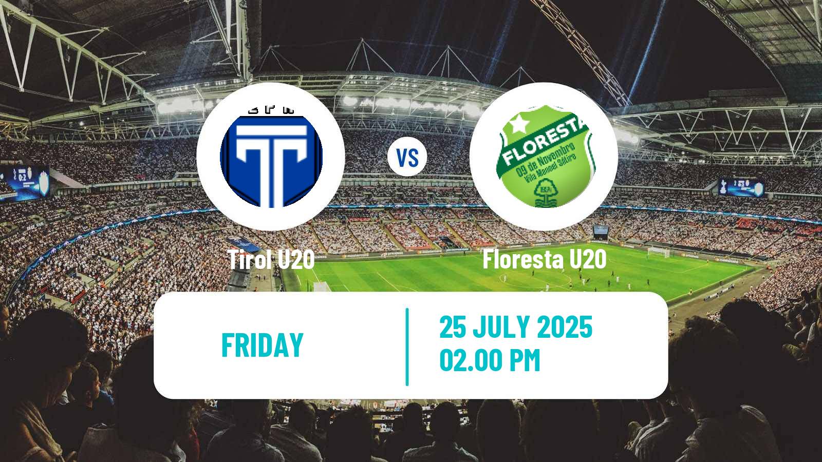 Football Brazilian Cearense U20 Tirol U20 - Floresta U20
