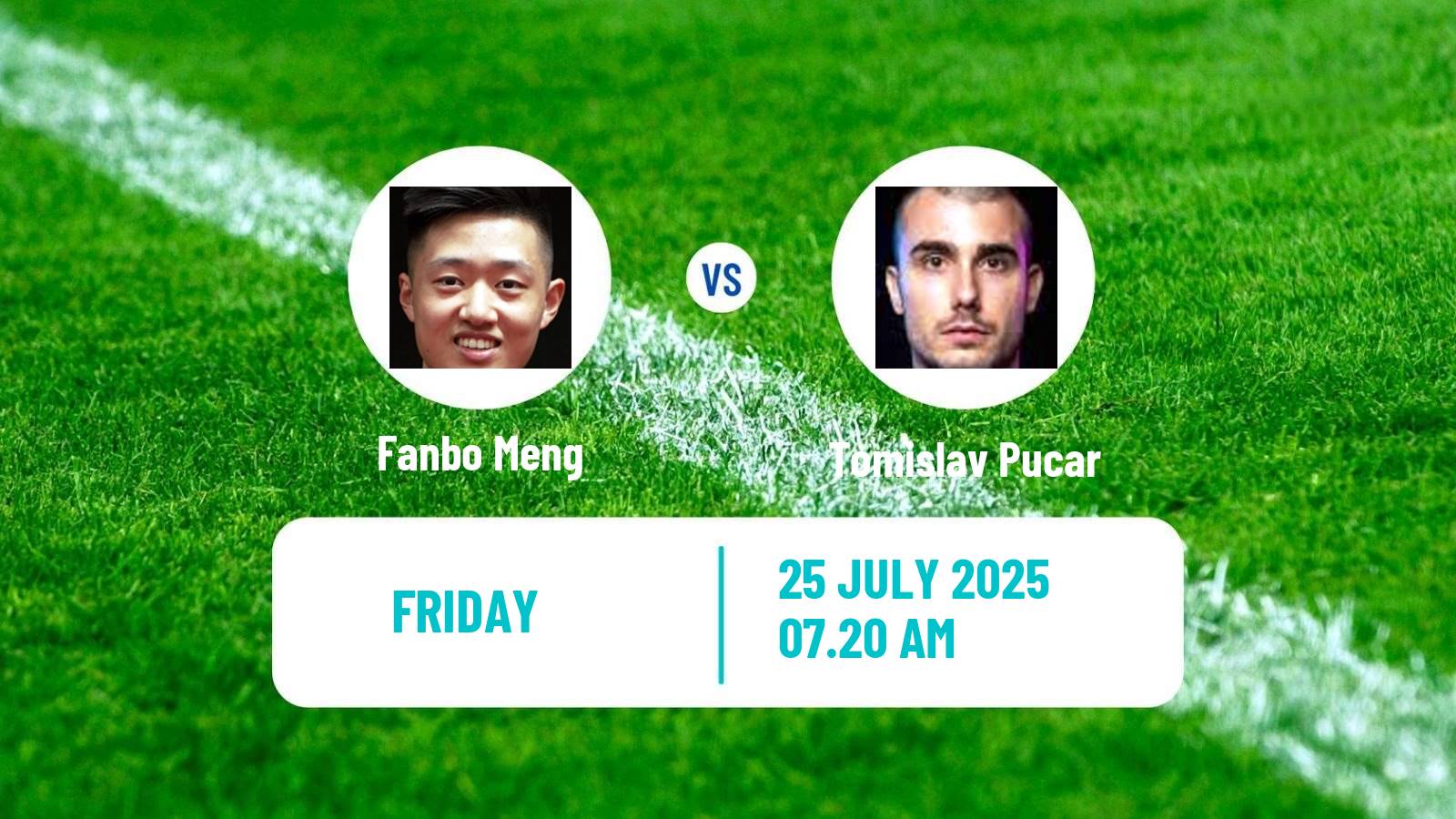 Table tennis Wtt Contender Lagos Men Fanbo Meng - Tomislav Pucar
