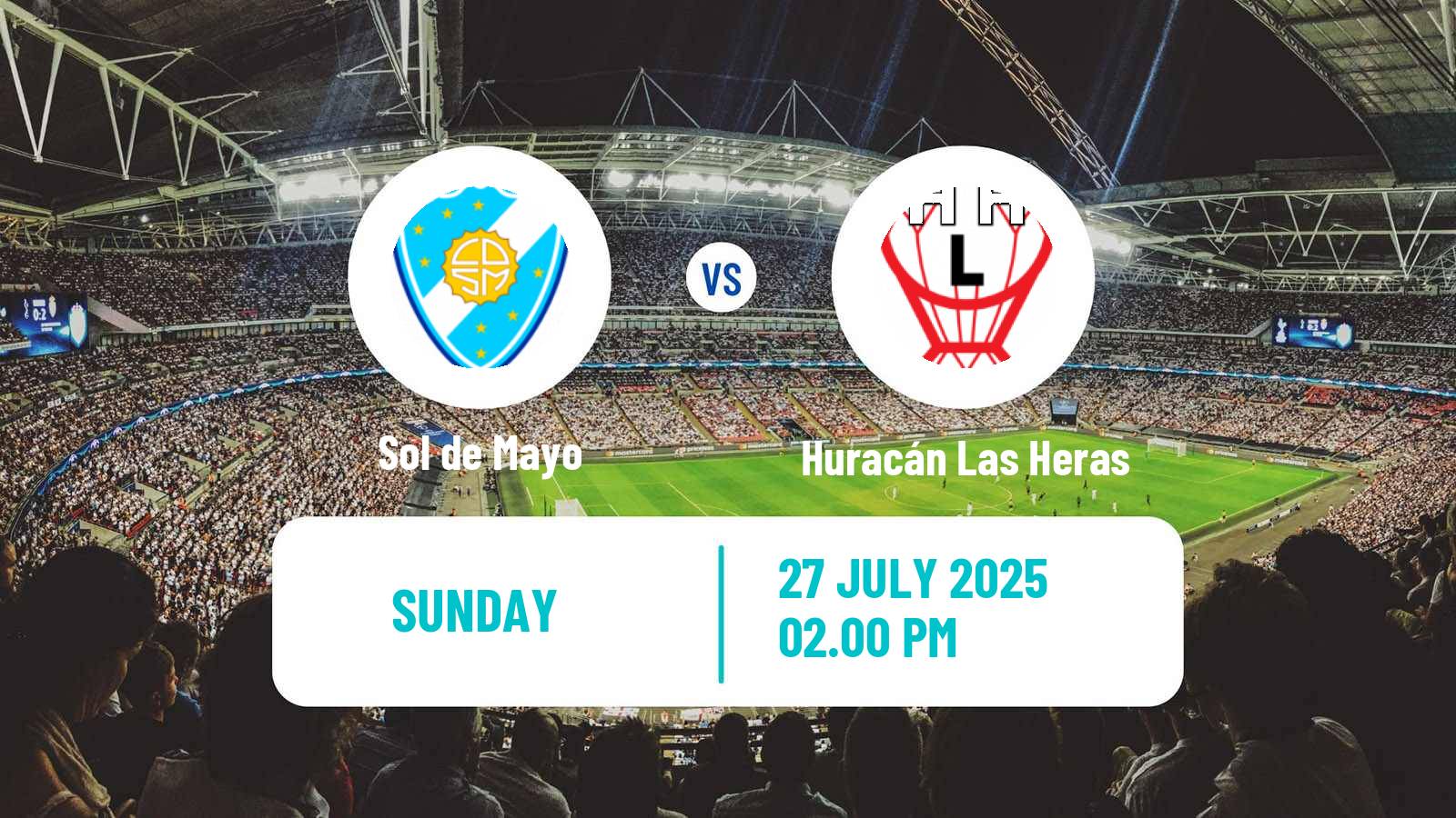 Football Argentinian Torneo Federal Sol de Mayo - Huracán Las Heras