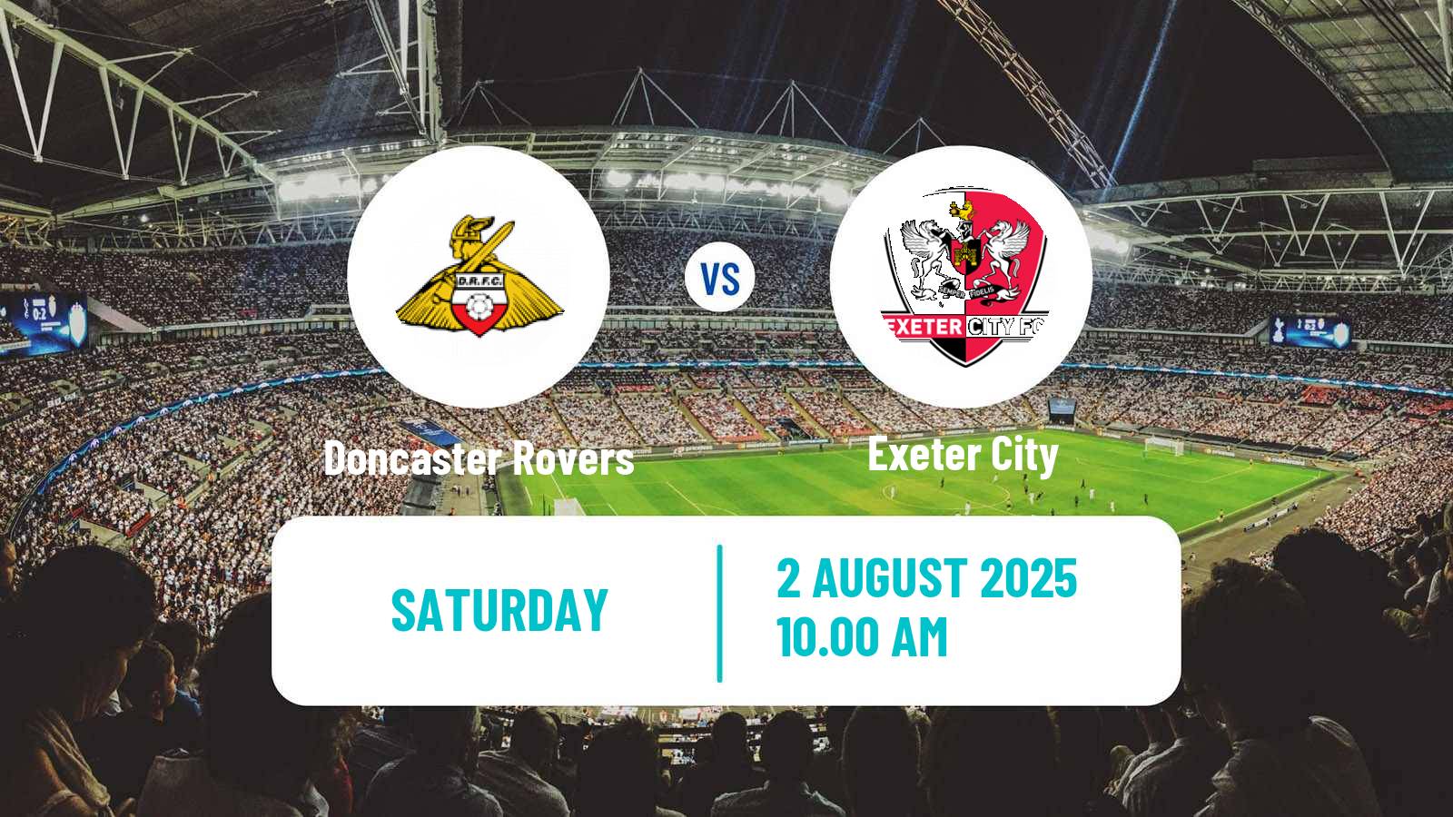 Football English League One Doncaster Rovers - Exeter City