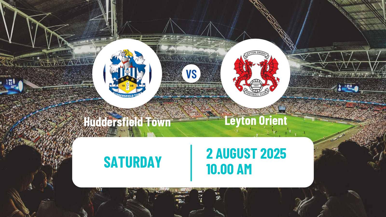Football English League One Huddersfield Town - Leyton Orient