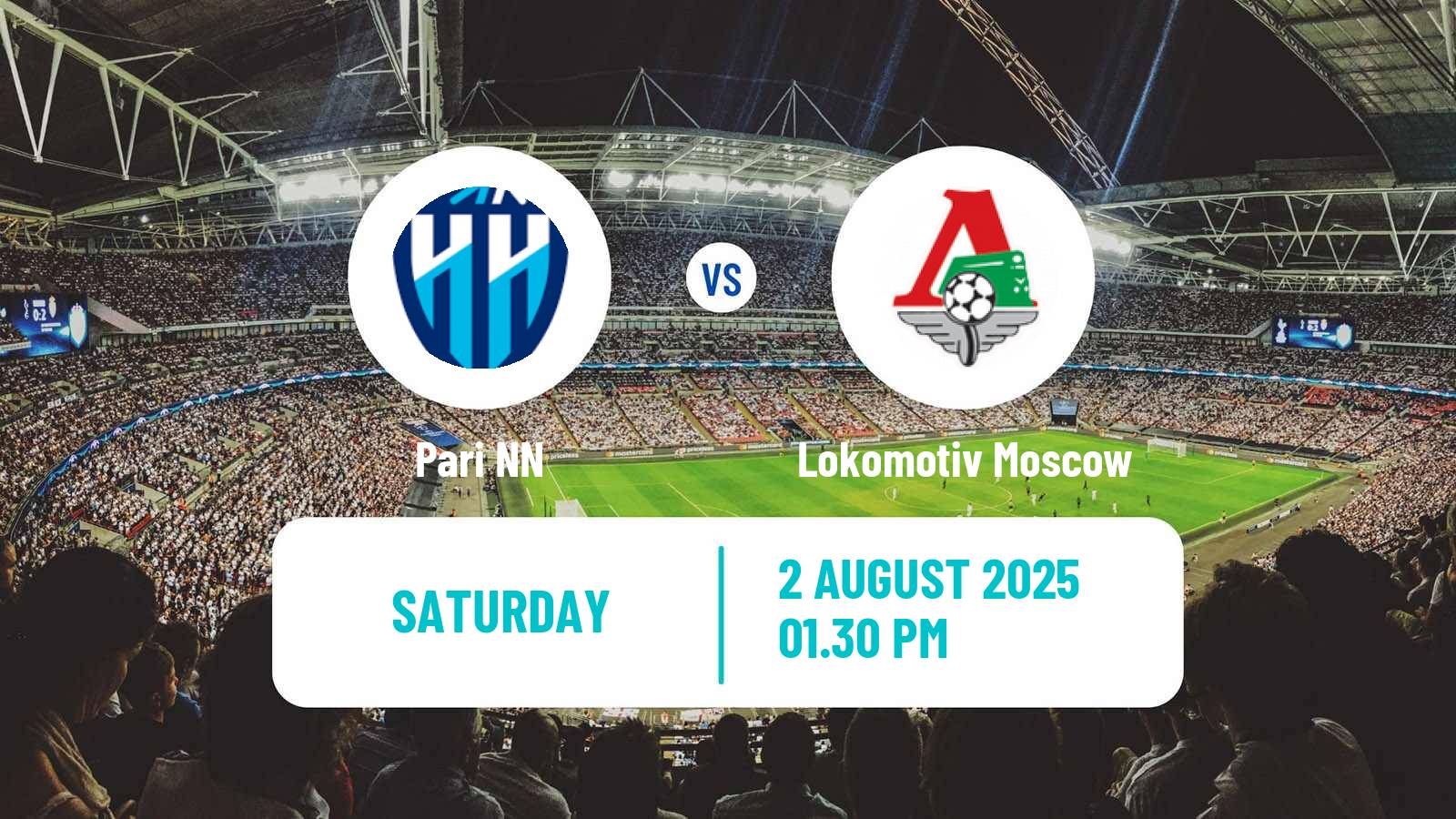 Football Russian Premier League Pari NN - Lokomotiv Moscow