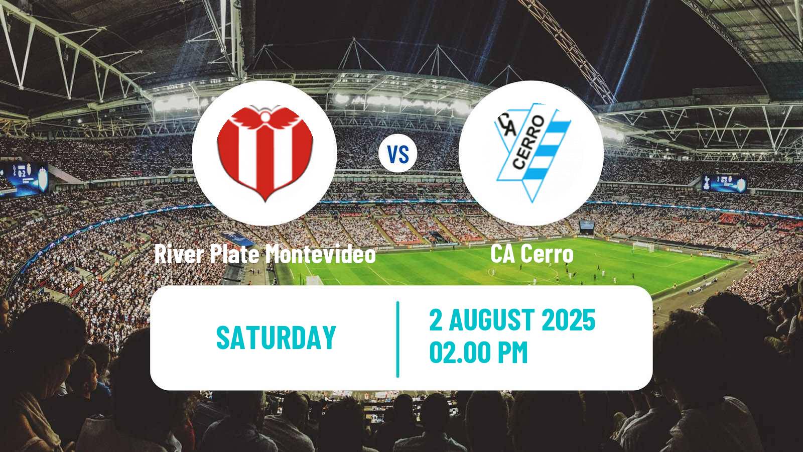 Football Uruguayan Primera Division River Plate Montevideo - Cerro